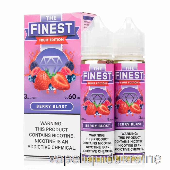 Vape Liquid Ukraine Berry Blast - The Finest Fruit Edition - 120mL 0mg